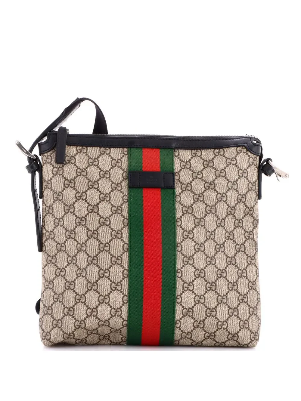 Gucci Web Messenger Bag Gg Coated #322284G95B
